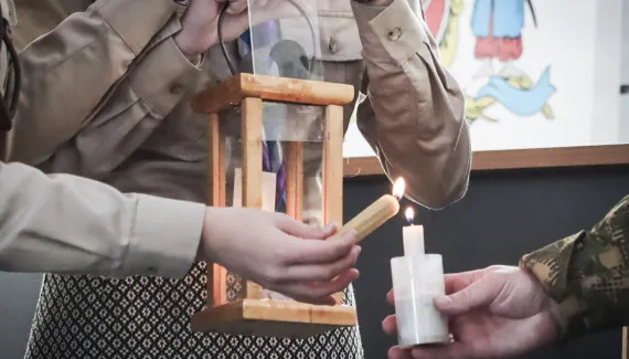 Вифлеємський вогонь миру в Вінницькій міській раді