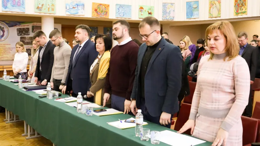 25 січня у Вінницькій дитячій школі мистецтв в offline-форматі відбулось перше в цьому році засідання Ради департаменту культури Вінницької міської ради.